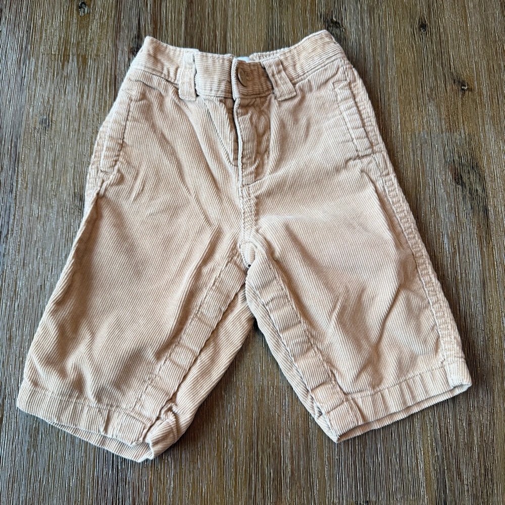 3/24$ GAP Baby Beige Corduroy Pants size 3-6 months